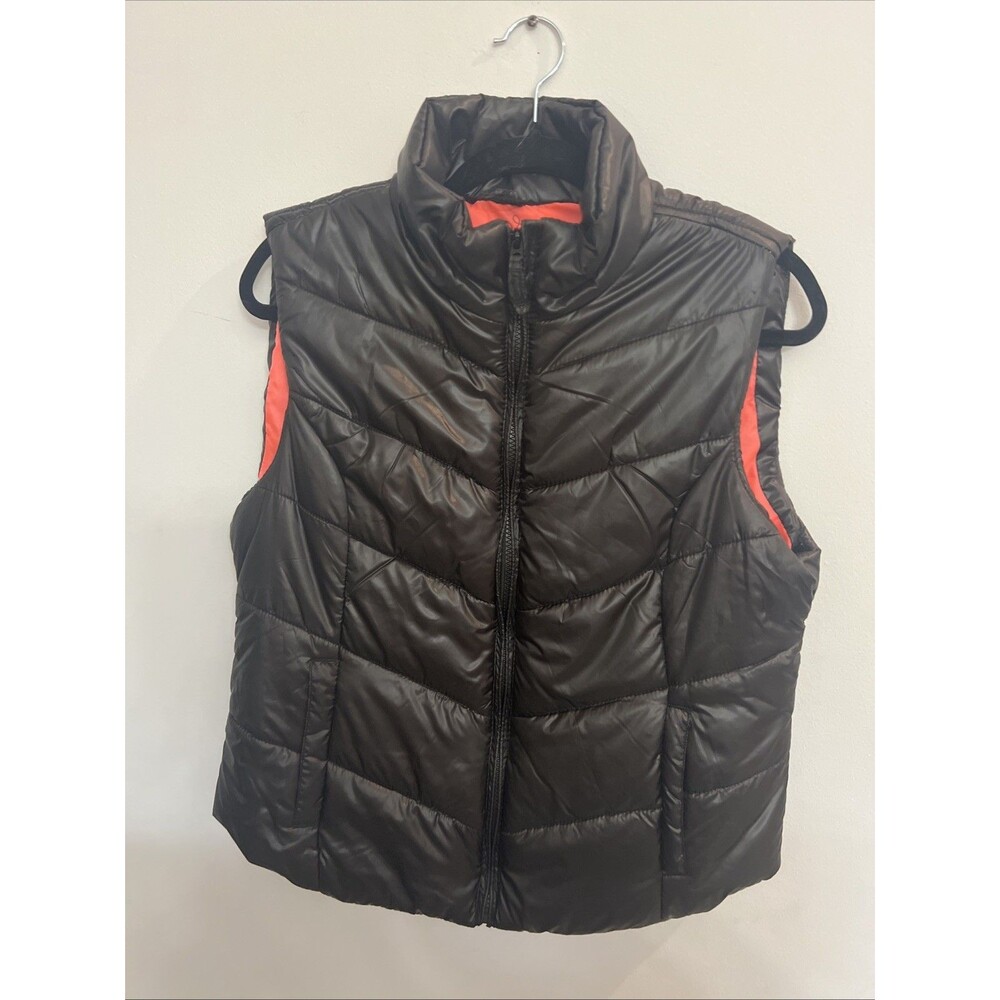 Aeropostale puffer vest black XL sleeveless Y2K city classic